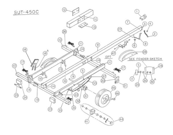 SUT-450C Parts